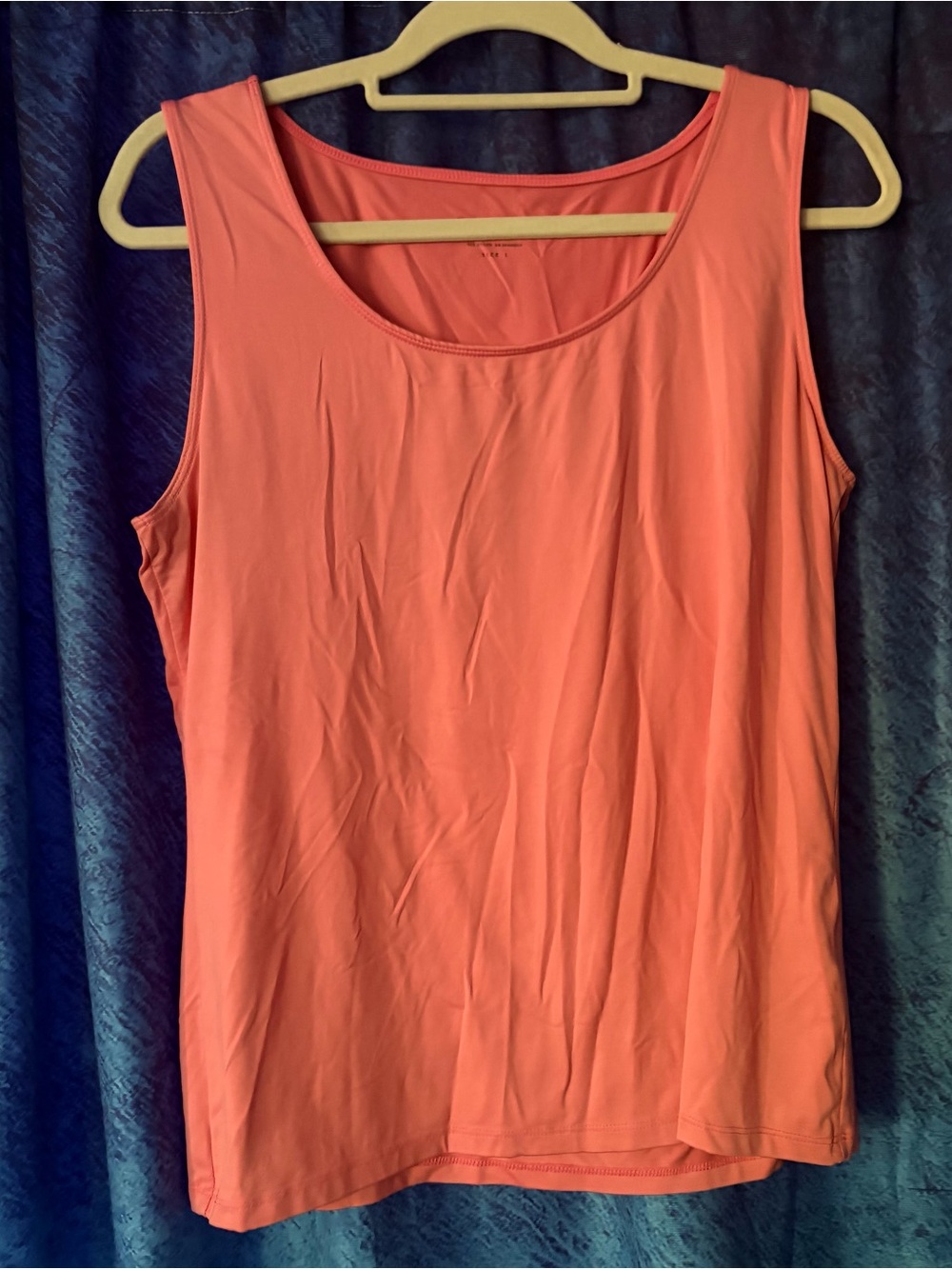 Charter Club Coral Scoop Neck Tank Top